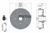Bremstrommel Hinterachse TEXTAR 94006600