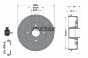 Bremstrommel TEXTAR 94019700