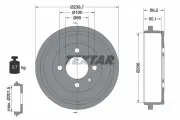 Bremstrommel Hinterachse TEXTAR 94022800