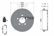 Bremstrommel TEXTAR 94023800