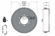 Bremstrommel Hinterachse TEXTAR 94038800