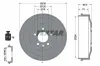 Bremstrommel Hinterachse TEXTAR 94043900