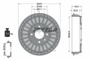 Bremstrommel TEXTAR 94046100