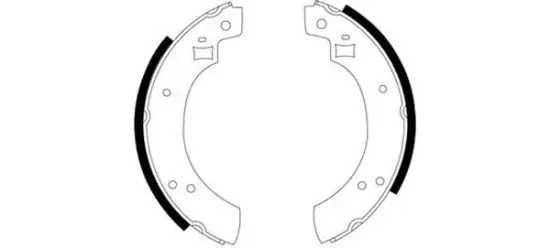 Bremsbackensatz Hinterachse TEXTAR 91014100 Bild Bremsbackensatz Hinterachse TEXTAR 91014100