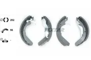 Bremsbackensatz Hinterachse TEXTAR 91027600