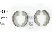 Bremsbackensatz Hinterachse TEXTAR 91029400