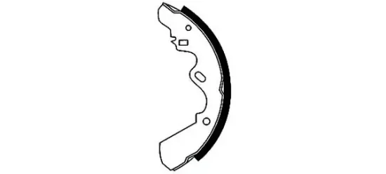 Bremsbackensatz Hinterachse TEXTAR 91034800 Bild Bremsbackensatz Hinterachse TEXTAR 91034800