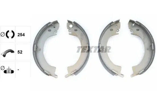 Bremsbackensatz Hinterachse TEXTAR 91035200 Bild Bremsbackensatz Hinterachse TEXTAR 91035200