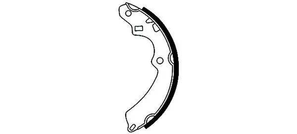 Bremsbackensatz Hinterachse TEXTAR 91041300