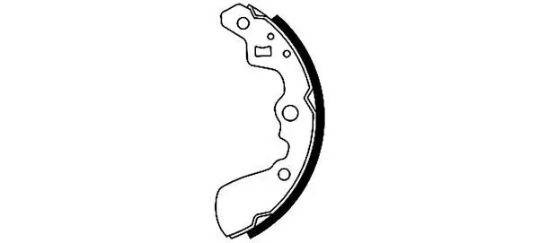 Bremsbackensatz Hinterachse TEXTAR 91042600