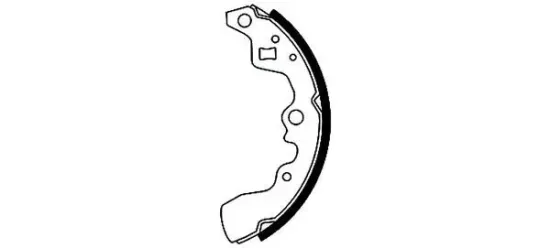 Bremsbackensatz Hinterachse TEXTAR 91042700 Bild Bremsbackensatz Hinterachse TEXTAR 91042700