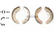 Bremsbackensatz Hinterachse TEXTAR 91050000