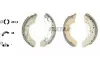 Bremsbackensatz Hinterachse TEXTAR 91051500 Bild Bremsbackensatz Hinterachse TEXTAR 91051500