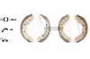 Bremsbackensatz Hinterachse TEXTAR 91055200 Bild Bremsbackensatz Hinterachse TEXTAR 91055200
