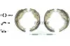 Bremsbackensatz Hinterachse TEXTAR 91056500 Bild Bremsbackensatz Hinterachse TEXTAR 91056500