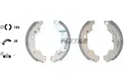 Bremsbackensatz Hinterachse TEXTAR 91058000