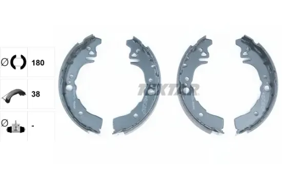 Bremsbackensatz TEXTAR 91059700 Bild Bremsbackensatz TEXTAR 91059700