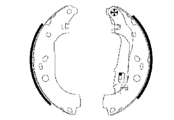 Bremsbackensatz TEXTAR 91062000