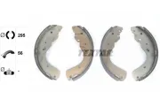 Bremsbackensatz Hinterachse TEXTAR 91063700