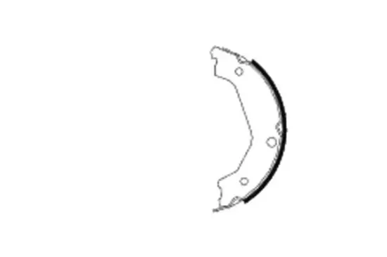 Bremsbackensatz, Feststellbremse Hinterachse TEXTAR 91065700 Bild Bremsbackensatz, Feststellbremse Hinterachse TEXTAR 91065700