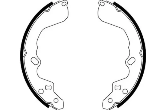 Bremsbackensatz Hinterachse TEXTAR 91067300 Bild Bremsbackensatz Hinterachse TEXTAR 91067300