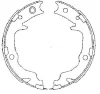 Bremsbackensatz, Feststellbremse Hinterachse TEXTAR 91073400 Bild Bremsbackensatz, Feststellbremse Hinterachse TEXTAR 91073400