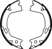 Bremsbackensatz, Feststellbremse Hinterachse TEXTAR 91078000
