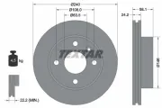 Bremsscheibe TEXTAR 92022900