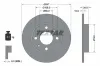 Bremsscheibe TEXTAR 92029803