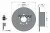 Bremsscheibe Hinterachse TEXTAR 92032600