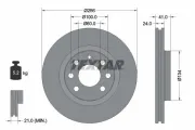 Bremsscheibe TEXTAR 92039203