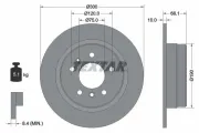 Bremsscheibe TEXTAR 92042600