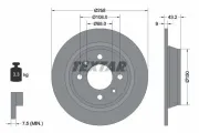 Bremsscheibe TEXTAR 92048500