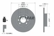 Bremsscheibe TEXTAR 92050600