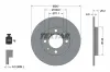 Bremsscheibe Hinterachse TEXTAR 92055003