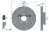 Bremsscheibe Vorderachse TEXTAR 92057700