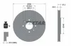 Bremsscheibe Vorderachse TEXTAR 92059600