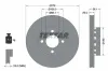 Bremsscheibe Vorderachse TEXTAR 92060500
