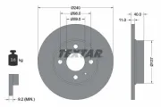 Bremsscheibe TEXTAR 92061100