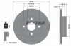 Bremsscheibe Vorderachse TEXTAR 92061500