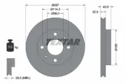 Bremsscheibe Vorderachse TEXTAR 92062800