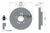 Bremsscheibe Vorderachse TEXTAR 92063000