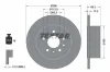 Bremsscheibe Hinterachse TEXTAR 92067003