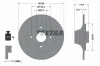Bremsscheibe Hinterachse TEXTAR 92070300