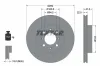 Bremsscheibe Vorderachse TEXTAR 92070600