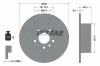 Bremsscheibe Hinterachse TEXTAR 92075703