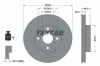 Bremsscheibe Vorderachse TEXTAR 92077203
