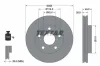Bremsscheibe Vorderachse TEXTAR 92077600