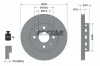 Bremsscheibe Vorderachse TEXTAR 92078500