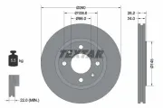 Bremsscheibe TEXTAR 92078603